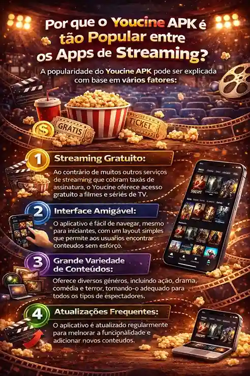 Baixar Youcine – O APK para assistir filmes e séries online 6 Por que o Youcine APK