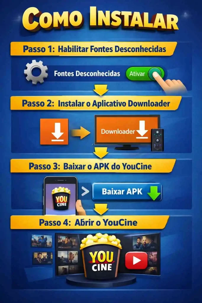 YouCine Google TV – Transmita Filmes e Séries na Smart TV 2 YouCine Google TV